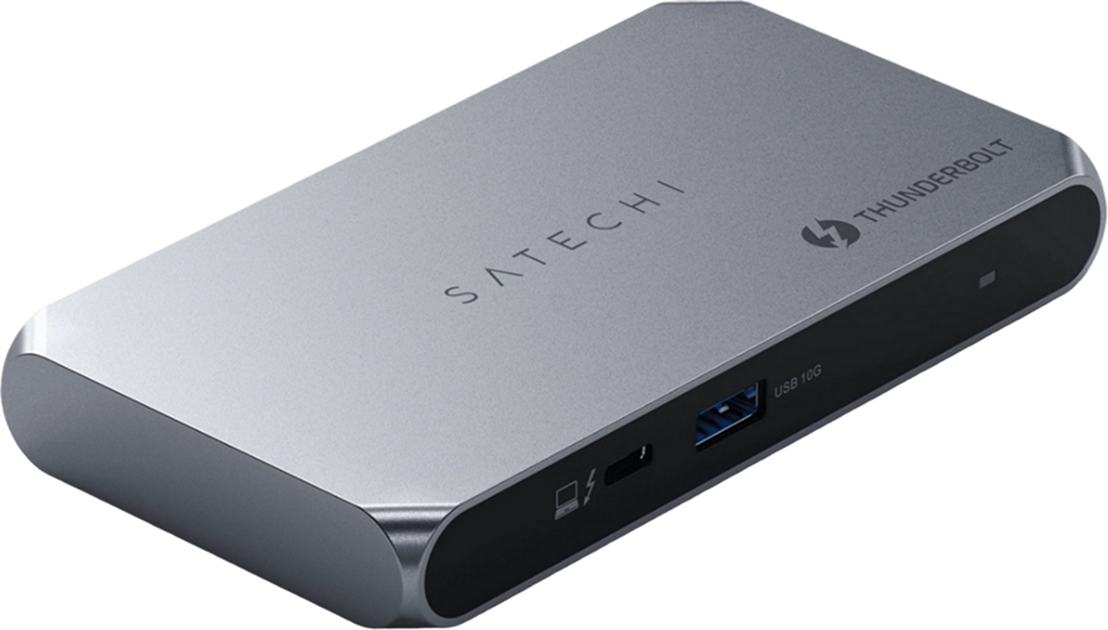 Адаптер Satechi Thunderbolt 4 Slim Pro Space Gray